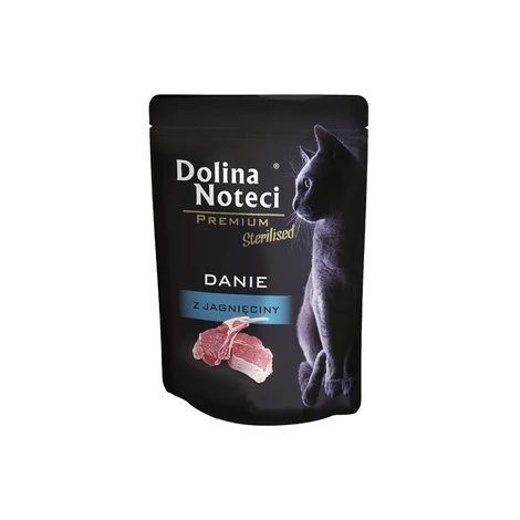 Dolina Noteci Jagnięcina saszetka 85g - mokra karma dla sterylizowanych kotów