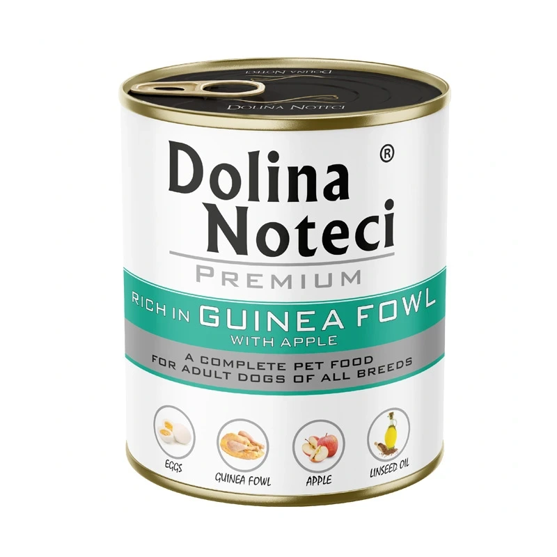 Dolina Noteci Perliczka z jabłkiem 800g - mokra karma dla psów