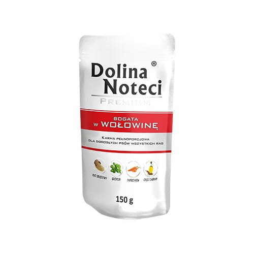 Dolina Noteci Wołowina 150g/500g - mokra karma dla psów