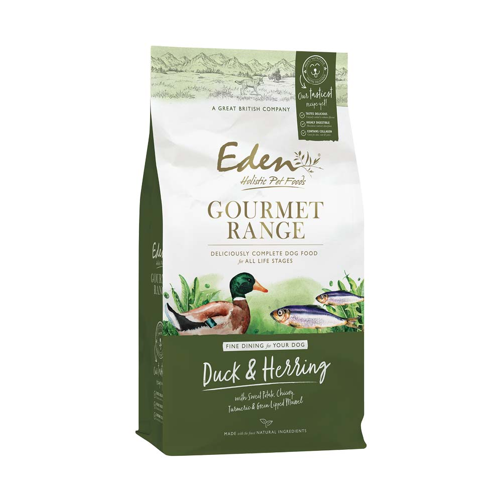 Eden Gourmet Kaczka i Śledź 2kg/10kg - sucha karma dla psów