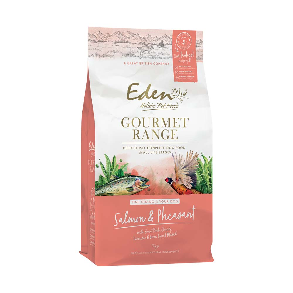 Eden Gourmet Łosoś i Bażant 2kg/10kg - sucha karma dla psów