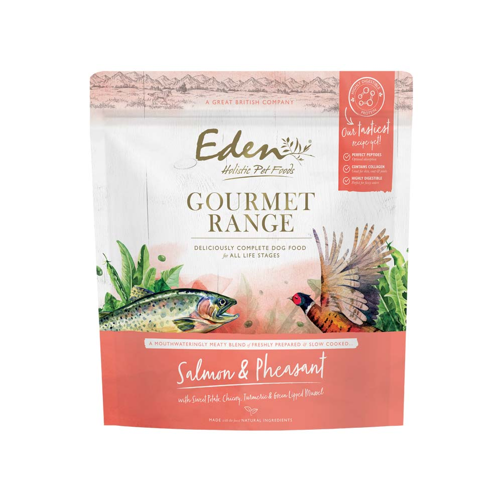Eden Gourmet Łosoś i Bażant 2kg/10kg - sucha karma dla psów