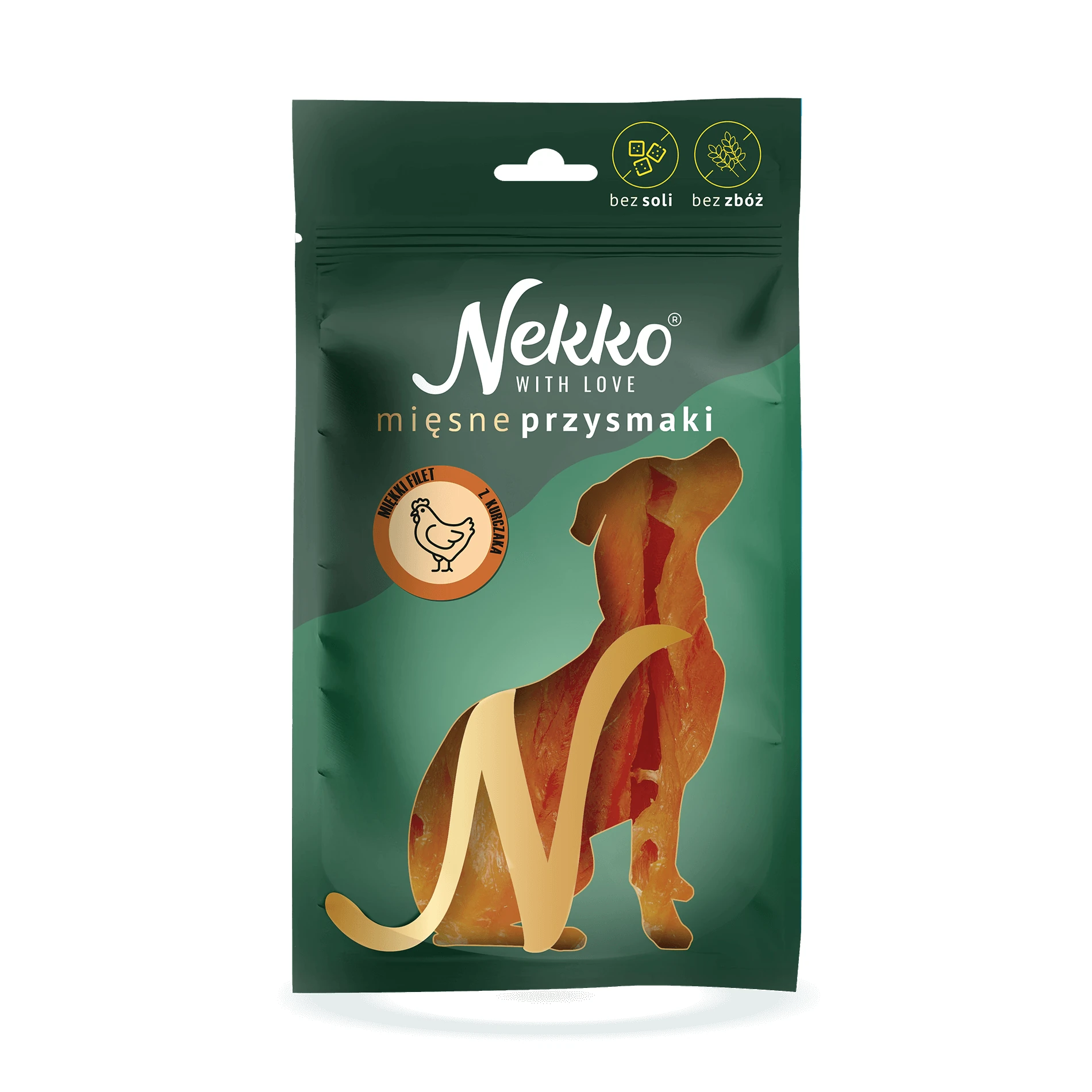 Nekko Przysmak Pies filet z kurczaka miękki 80g