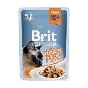 Brit Premium filet z indyka w sosie saszetka 85g - mokra karma dla kotów