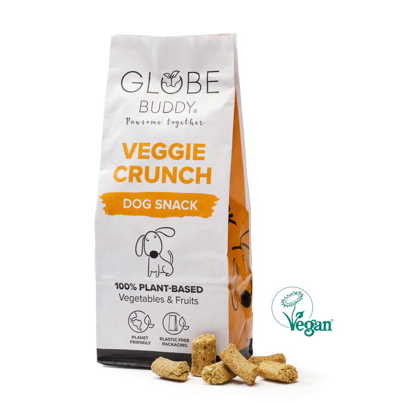 Globe Buddy Veggie Crunch 200g - chrupiący przysmak wegański dla psów