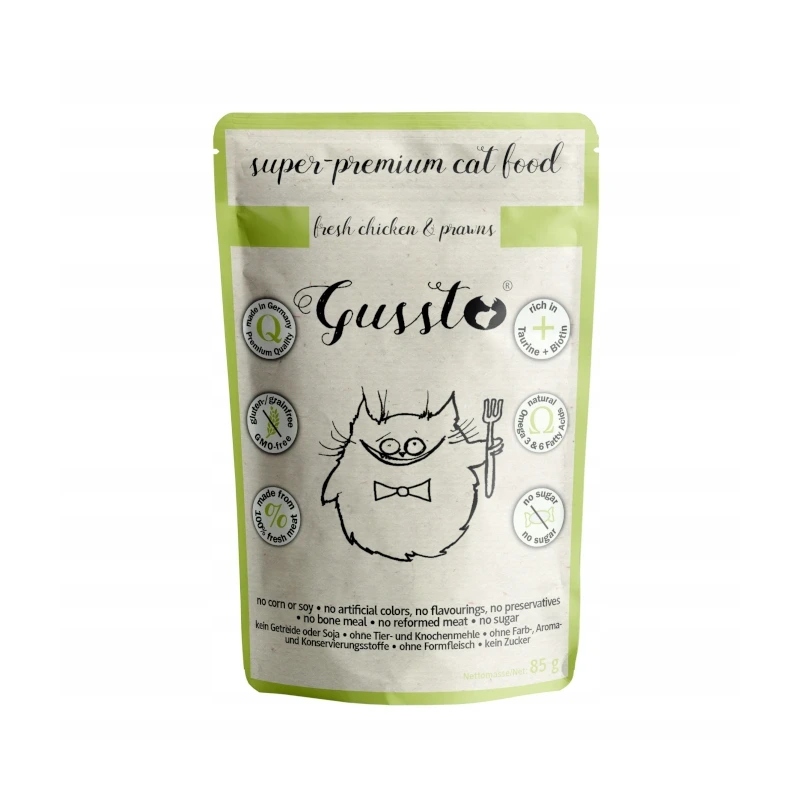 Gussto (kurczak z krewetkami) saszetka 85g - mokra karma dla kotów