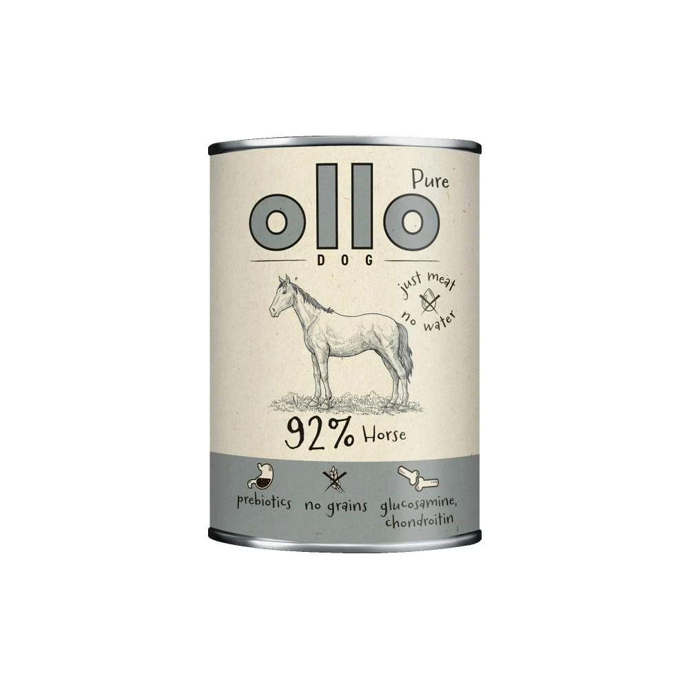 Ollo Pure Koń puszka 400g