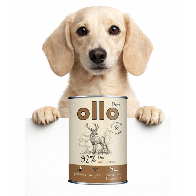 Ollo Pure Jeleń puszka 400g/850g