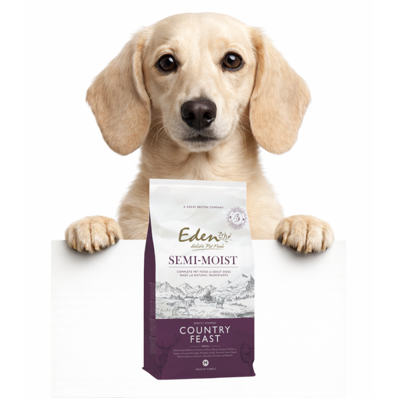 Eden Country Feast 2kg/10kg - półwilgotna karma dla psów