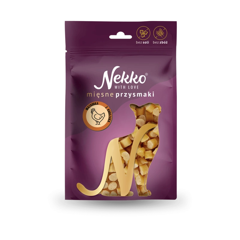 Nekko Przysmak Kot wątróbka z kurczaka 50g