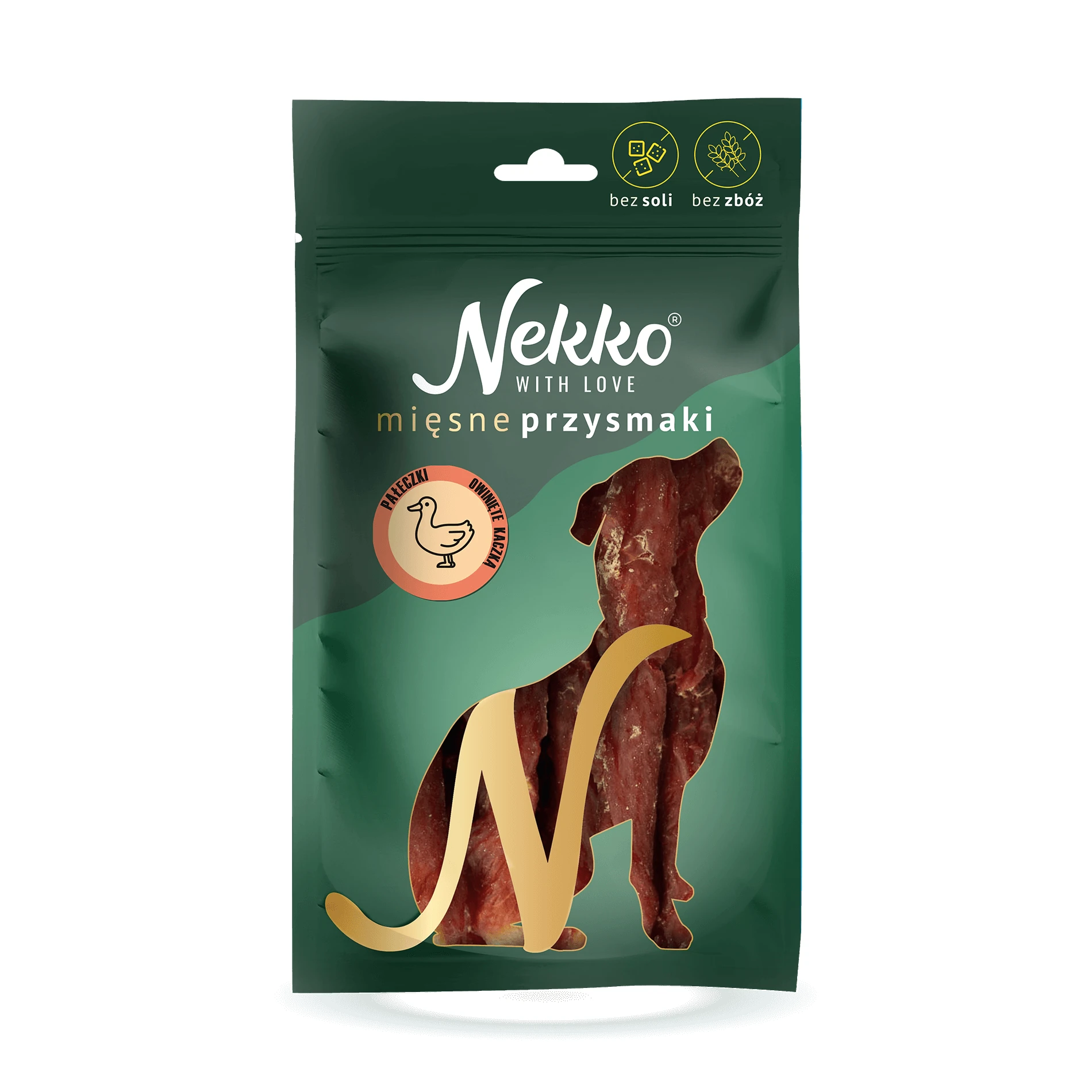 Nekko Przysmak Pies pałeczki owinięte kaczką 80g