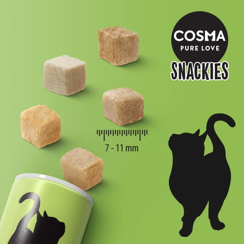 Cosma Original Snackies kurczak 26g - przysmaki dla kotów