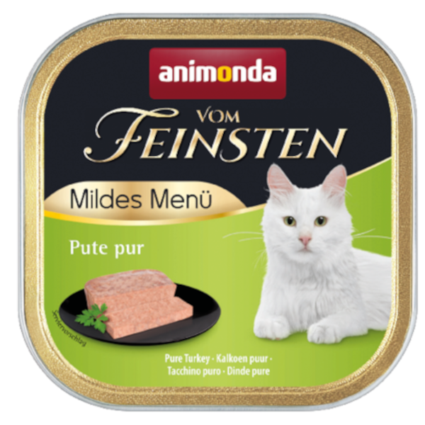 Animonda MILD MENU mokra karma dla kastratów czysty indyk dla kotów 100g