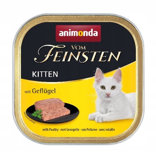 Animonda vom feinsten Kitten drób 100g - mokra karma dla kociąt