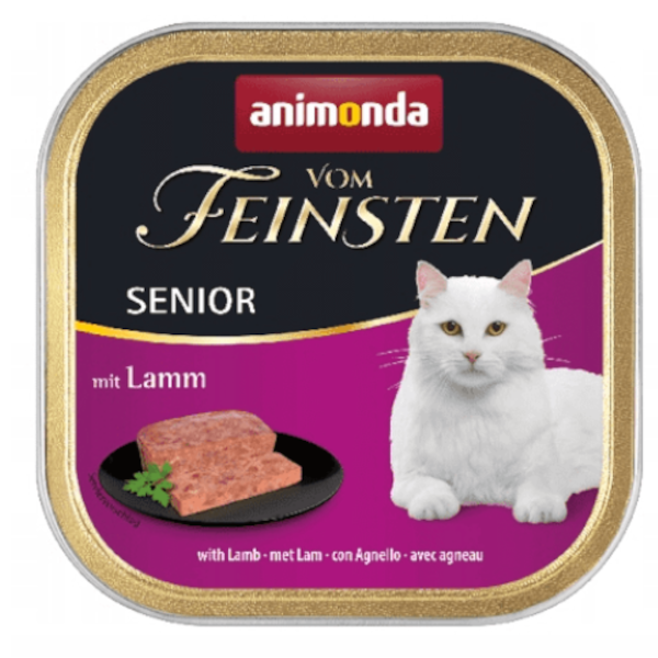 Animonda Senior z jagnięciną 100g - mokra karma dla starszych kotów