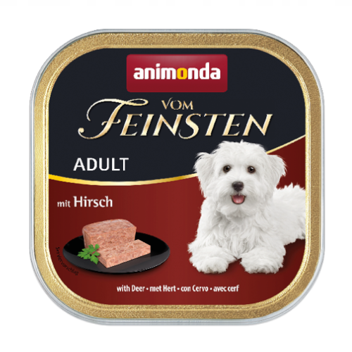 Animonda vom feinsten jeleń 150g - mokra karma dla psów