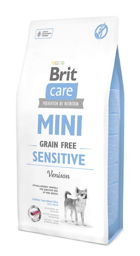 Brit Care Mini Sensitive bezzbożowa dla wrażliwych 0,4kg - sucha karma dla psów