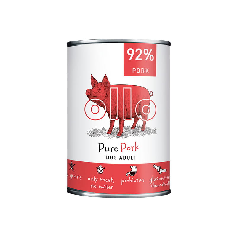 Ollo Pure Wieprzowina puszka 400g/850g