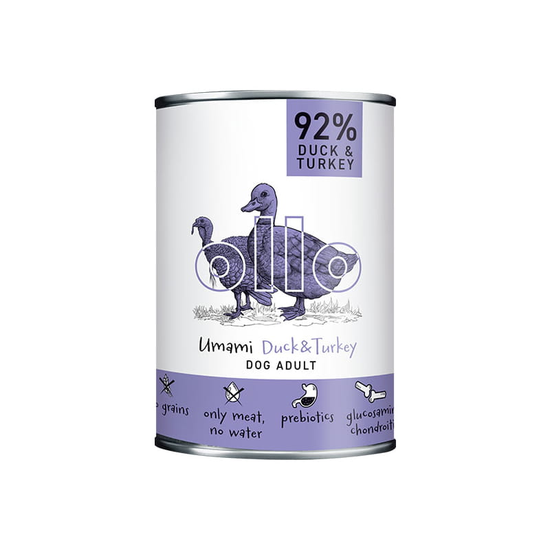 Ollo Umami Kaczka i Indyk puszka 400g/850g