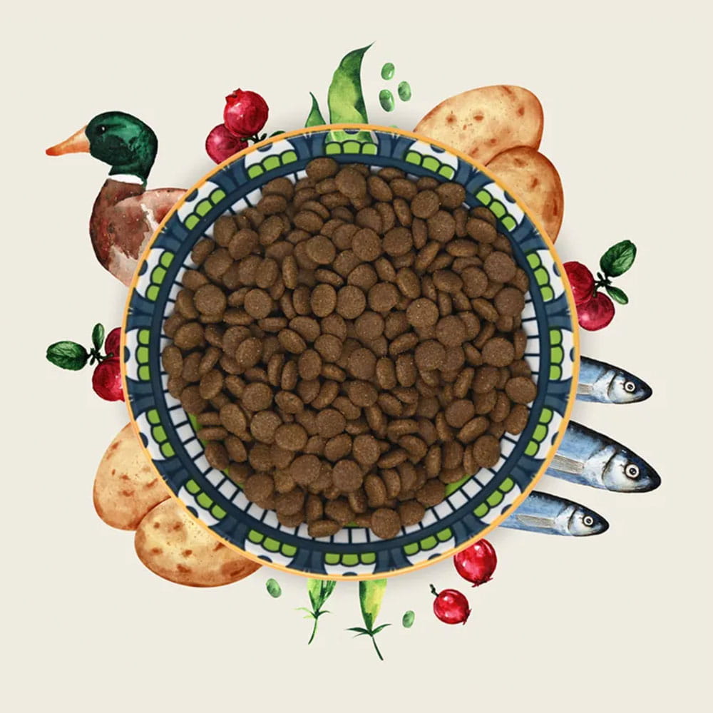 Eden kot Kaczka i Sardynka 1,5kg - sucha karma dla kotów