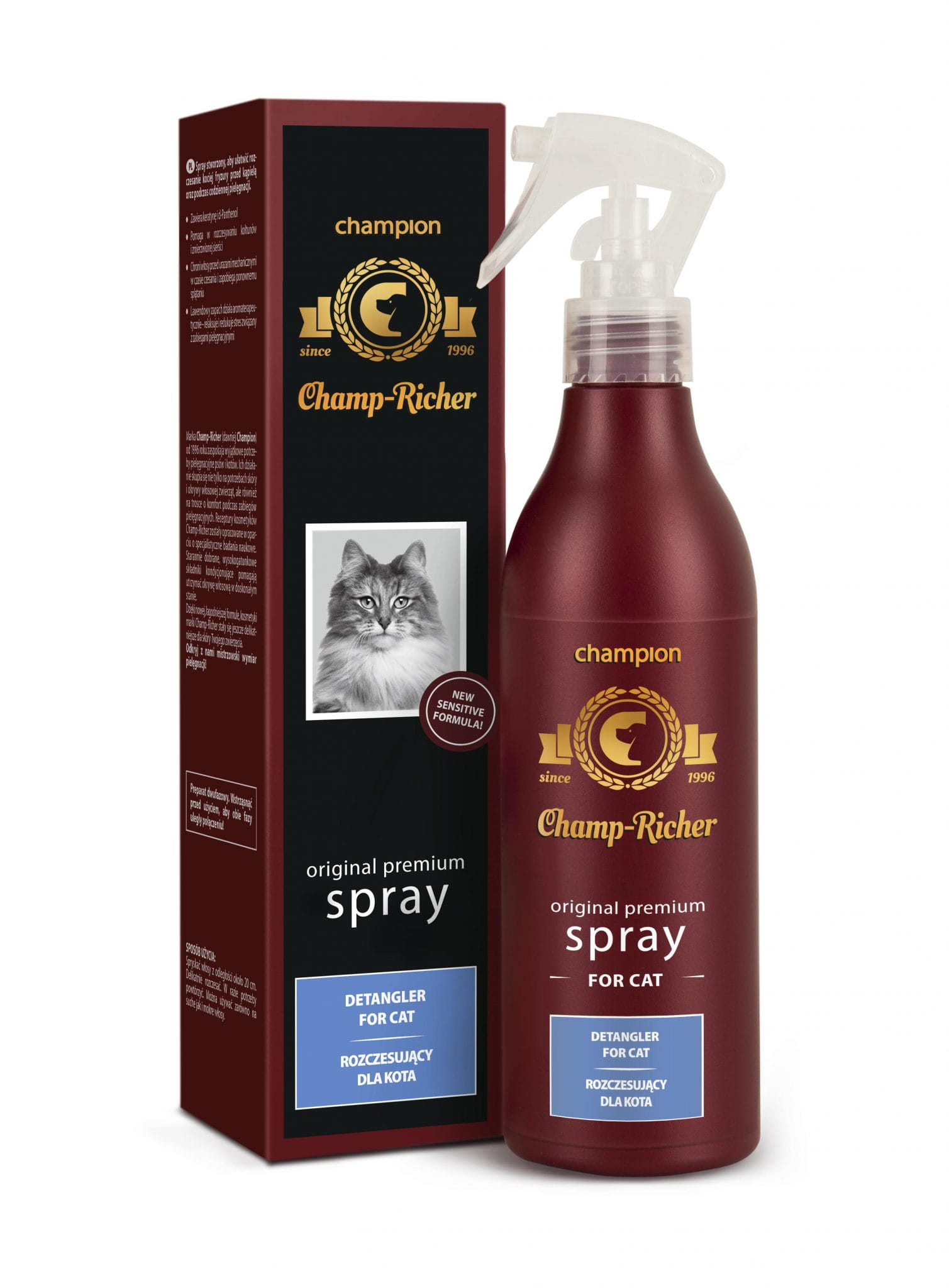Champ-Richer Spray do rozczesywania sierści dla kota 250ml
