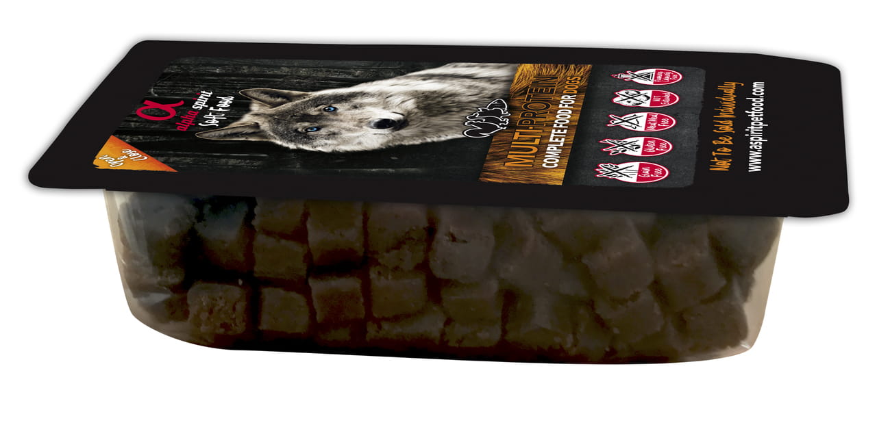 Alpha Spirit multiproteinowa 200g - karma półwilgotna dla psów