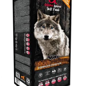 Alpha Spirit multiproteinowa 200g - karma półwilgotna dla psów