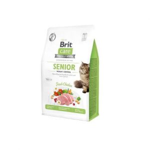 Brit Care Senior Weight Control 400g - sucha karma dla kotów