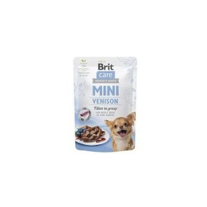 Brit Care Mini dziczyzna w sosie saszetka 85g - mokra karma dla psów