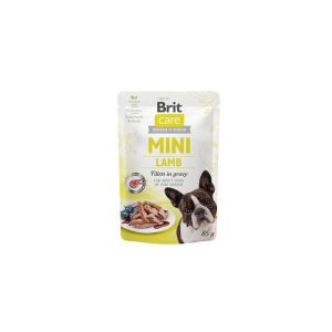 Brit Care Mini jagnięcina w sosie saszetka 85g - mokra karma dla psów