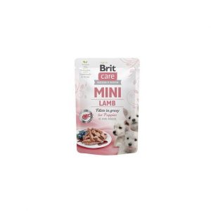 Brit Care Mini Puppy jagnięcina w sosie saszetka 85g - mokra karma dla szczeniąt