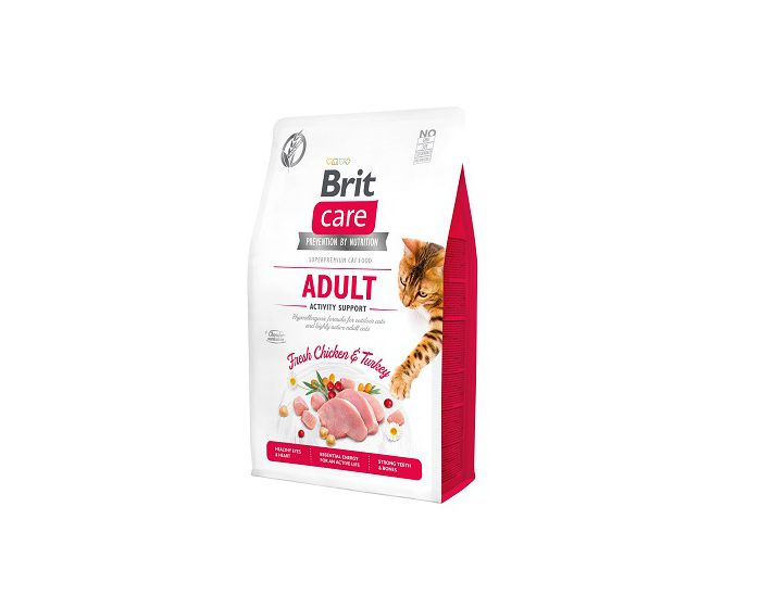 Brit Care Adult Activity Support 400g - sucha karma dla kotów