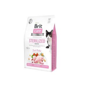Brit Care Sterilized Sensitive 400g - sucha karma dla kotów