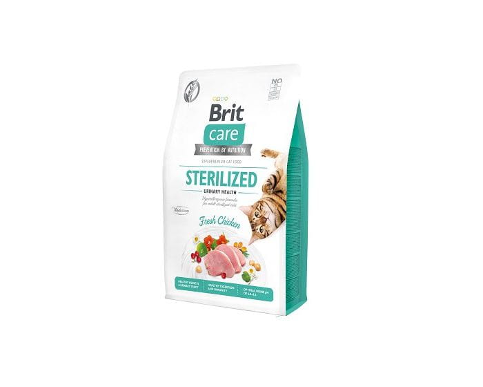 Brit Care Sterilized Urinary 400g - sucha karma dla kotów