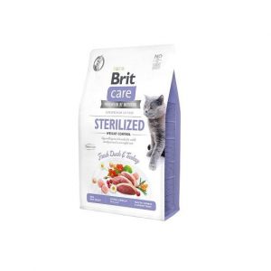 Brit Care Sterilized Weight Control 400g - sucha karma dla kotów