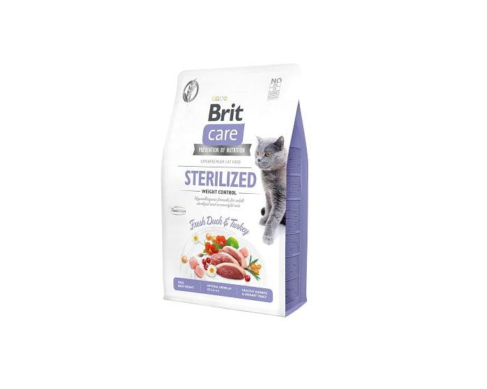 Brit Care Sterilized Weight Control 400g - sucha karma dla kotów