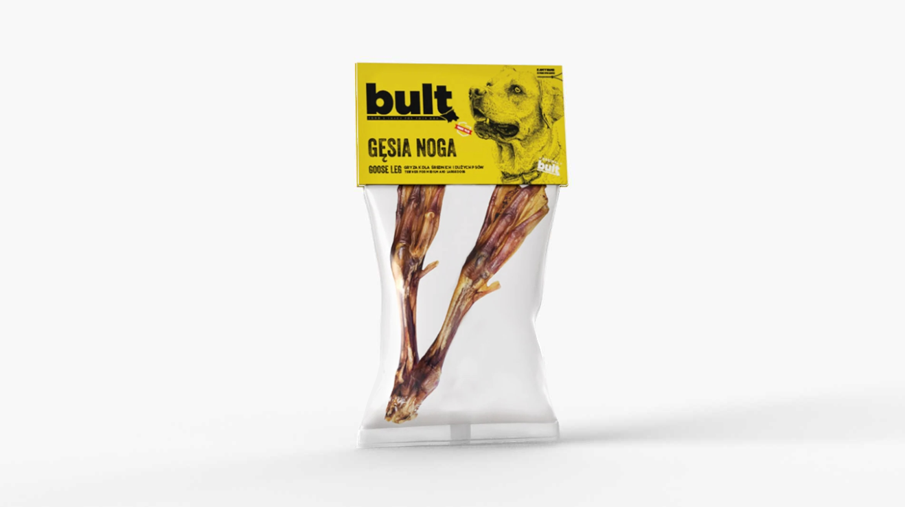 Bult Gęsia noga (2szt) - przysmaki dla psów