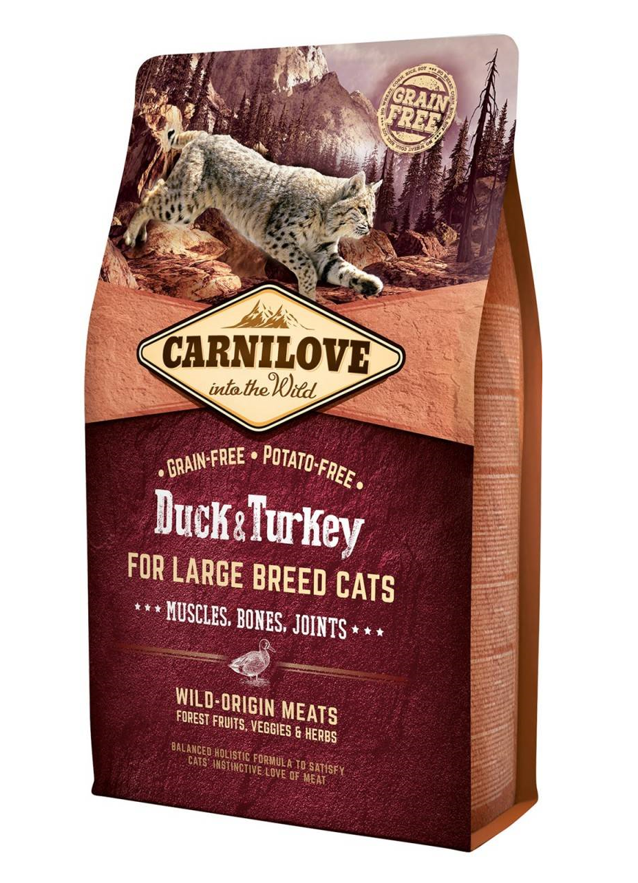 Carnilove (kaczka i indyk) Large Breed 0.4kg/2kg - sucha karma dla kotów