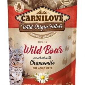 Carnilove dzik w sosie saszetka 85g - mokra karma dla kotów