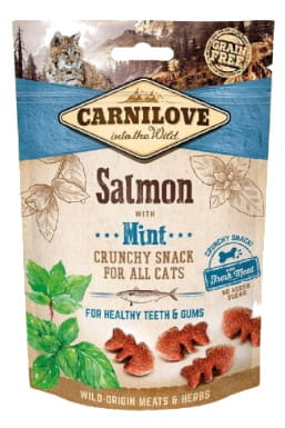 Carnilove łosoś z miętą 50g - przysmak dla kotów