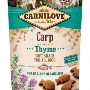 Carnilove Soft karp & tymianek 200g - przysmak dla psów