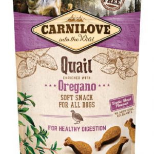 Carnilove Soft przepiórka & oregano 200g - przysmak dla psów