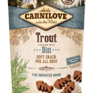 Carnilove Soft pstrąg & koper 200g - przysmak dla psów
