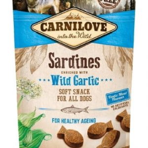 Carnilove Soft sardynki & czosnek niedźwiedzi 200g - przysmak dla psów