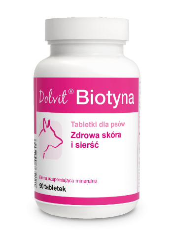 Dolfos Dolvit Biotyna (zdrowa sierść i skóra) - tabletki dla psów