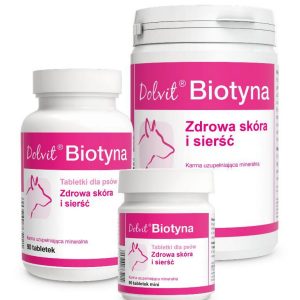 Dolfos Dolvit Biotyna (zdrowa sierść i skóra) - tabletki dla psów