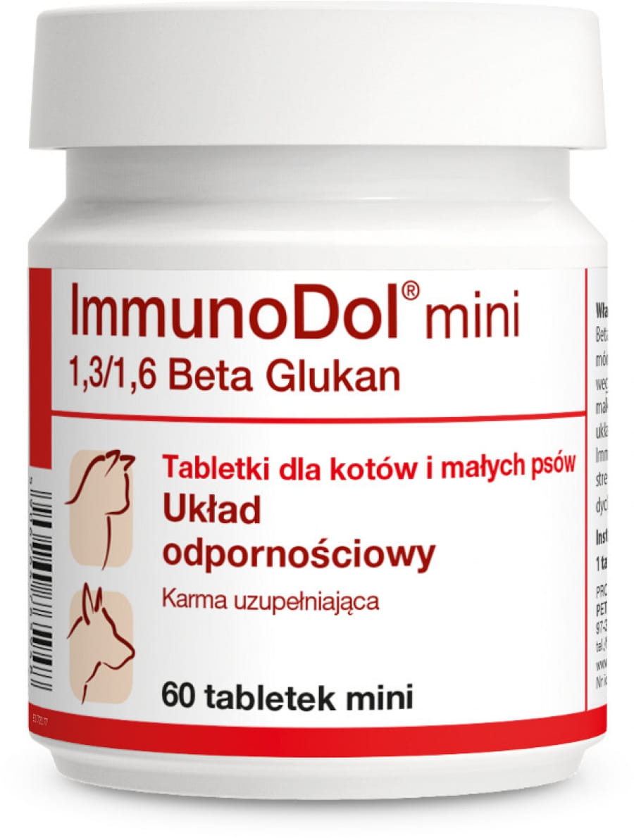 Dolfos Dolvit ImmunoDol (układ odpornościowy) - tabletki dla psów i kotów