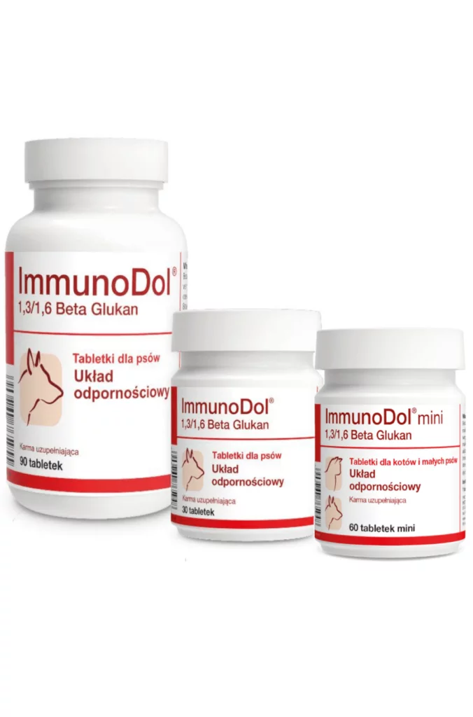 Dolfos Dolvit ImmunoDol (układ odpornościowy) - tabletki dla psów i kotów