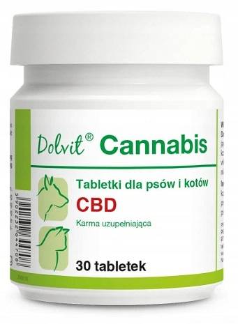 Dolfos Cannabis (CBD) - tabletki dla psów i kotów