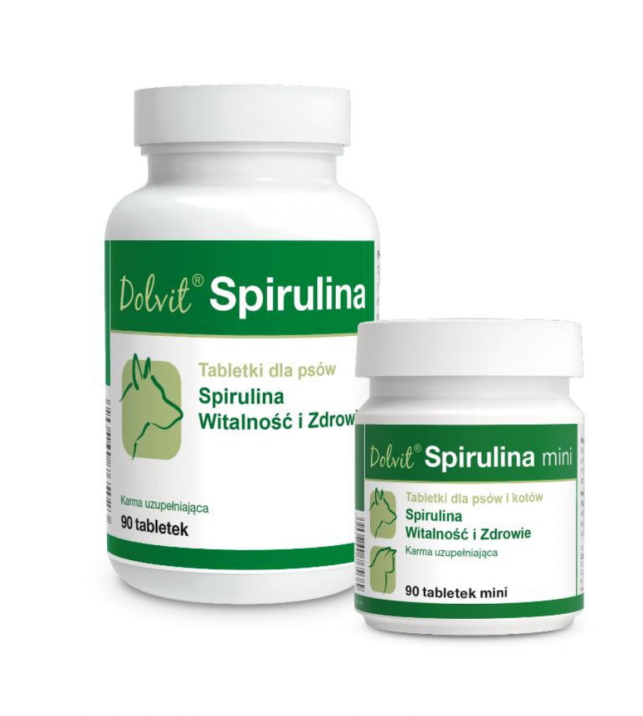 Dolfos Spirulina dla psów 90 tabletek